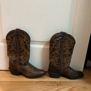 Laredo brown cowboy boots
